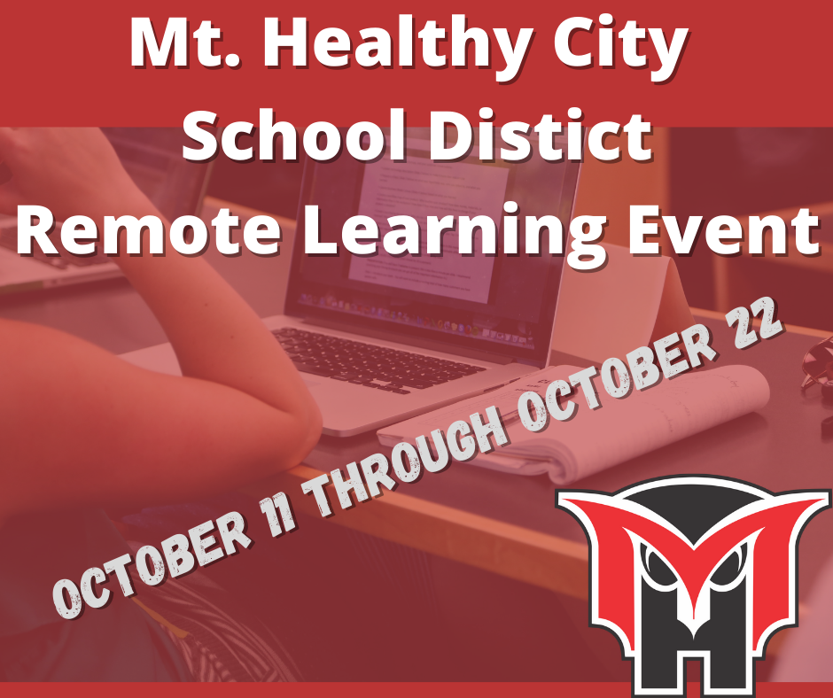 MTHCSD remote learning event 10/11-10/22