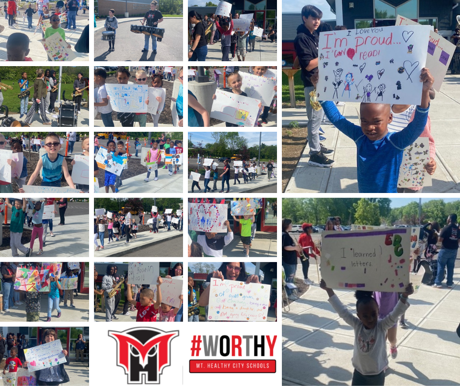 Collage of Growth Parade