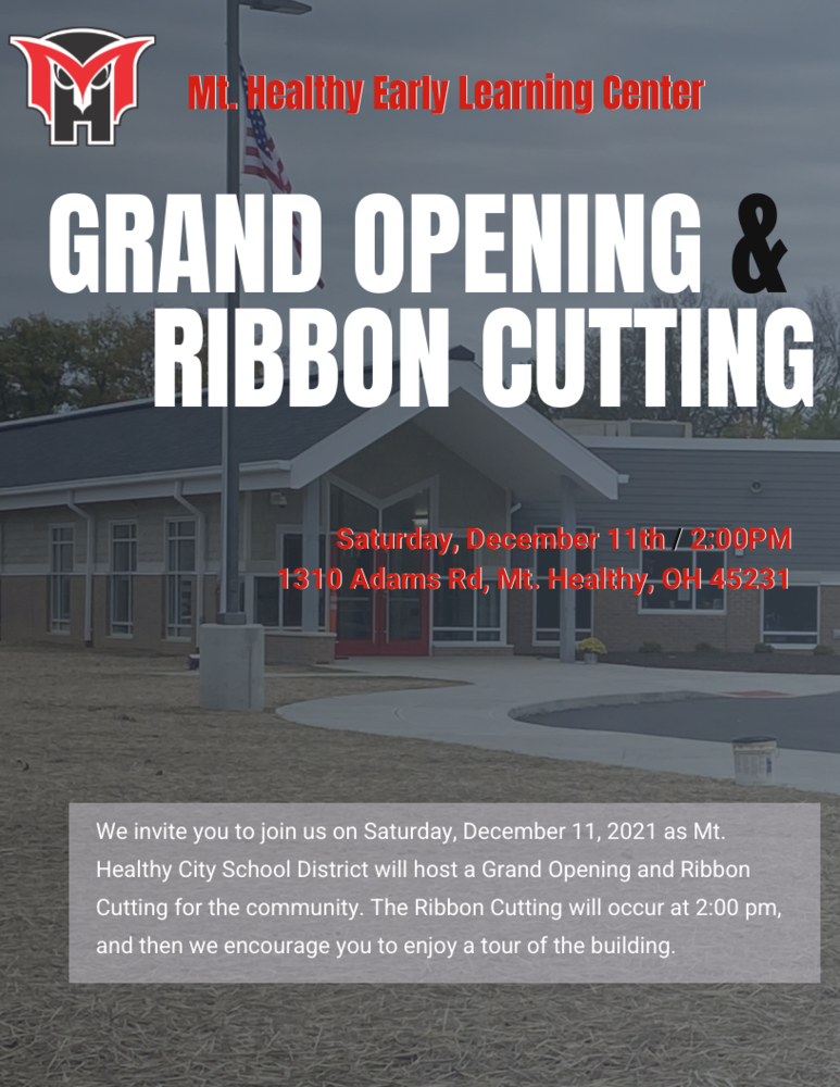 Mt. Healthy Early Learning Center Grand Opening & Ribbon Cutting 12/11