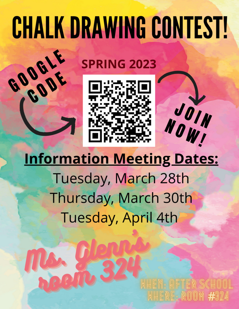 Annual Chalk Drawing Contest Mt. Healthy South Elementary