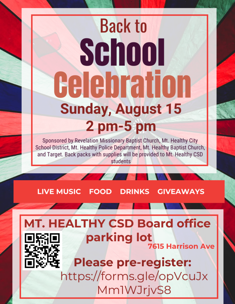 back to school bash flyer