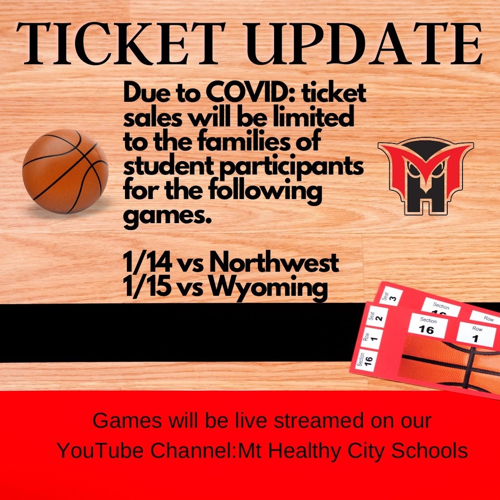 Basketball tickets graphic - see text for info