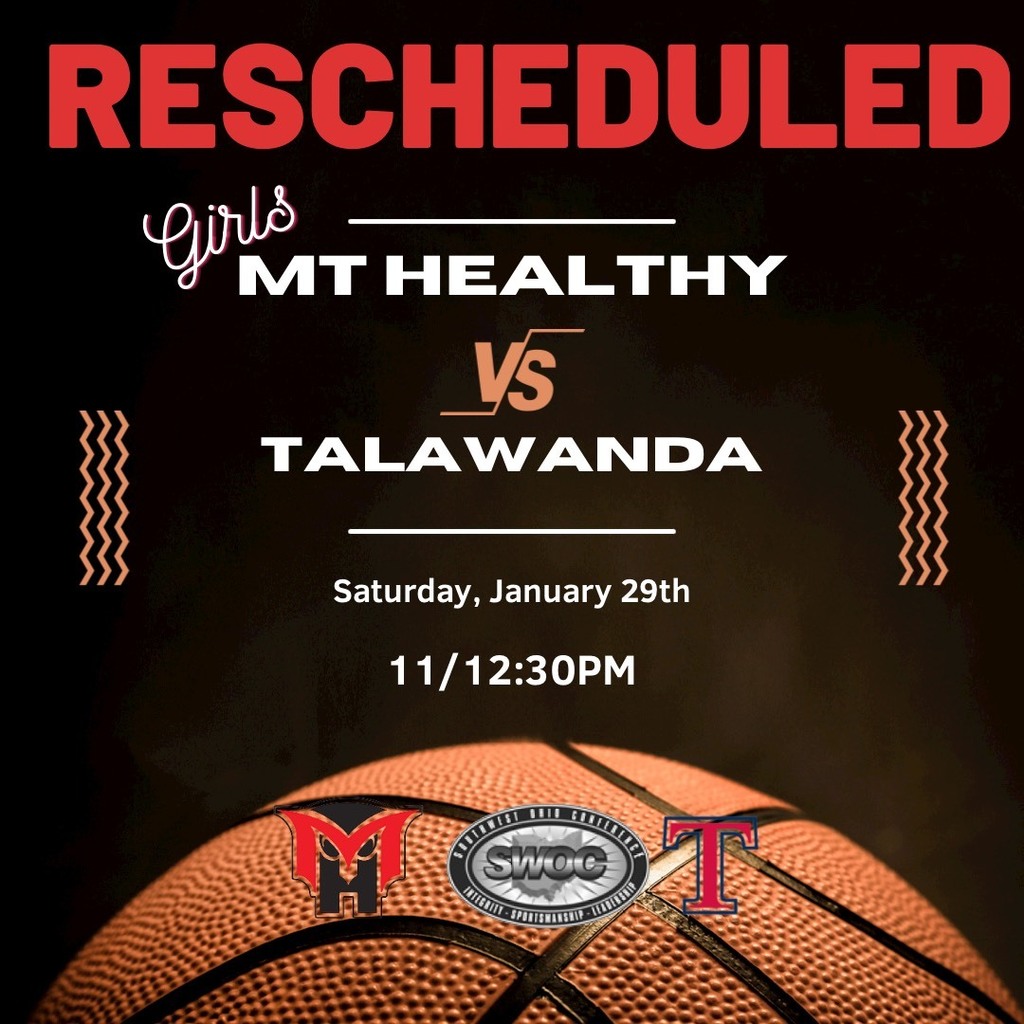 Owls reschedule game flyer - see text